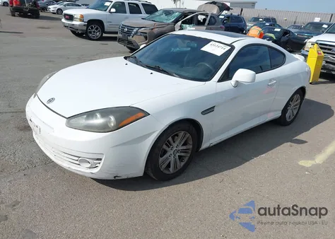 2007 Hyundai Tiburon Gs из США, поврежденный, VIN KMHHM66D47U254751
